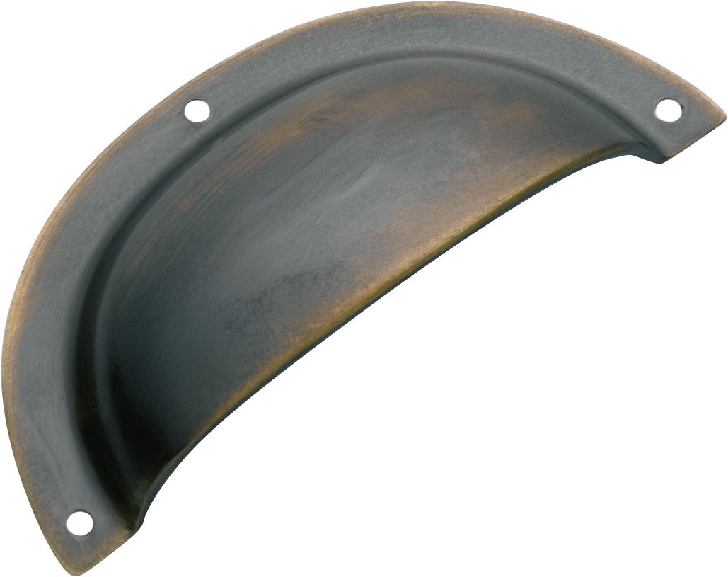 Drawer Pull Sheet Brass Classic Antique Brass H40xL97mm