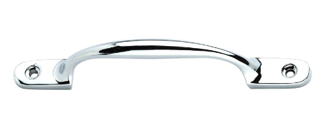 Jaeco Large Single Hole Drawer Pull Handles 130mm ctrs In 3 Colours : Black ,Chrome ,Satin Nickel