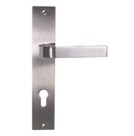 Sylvan Andora Euro Key on Long Plate Key Spacing 48mm & 85mm Satin Nickel