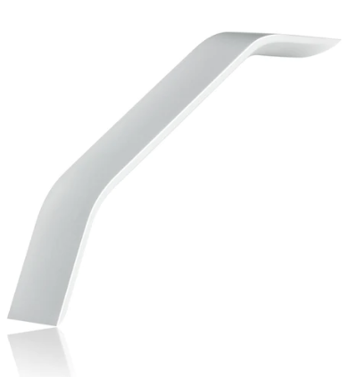 Mardeco 4028 Valencia Kitchen Cabinet Handle Finish White - Available In 5 Sizes : 128mm ,160mm ,192mm ,320mm ,416mm