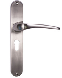 Sylvan Murano Euro Key on Long Plate Key Spacing 48mm & 85mm Satin Nickel