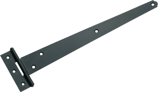 Cabinet Hinge Iron Strap Matt Black H93xL300xW28mm