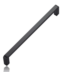 Mardeco 4030 Arezzo Kitchen Cabinet Handle Finish Matt Black - Available In 5 Sizes : 128mm ,160mm ,192mm .256mm ,320mm
