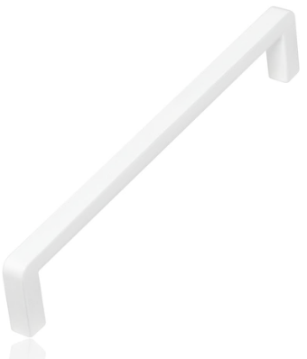 Mardeco 4030 Arezzo Kitchen Cabinet Handle Finish White - Available In 5 Sizes : 128mm ,160mm ,192mm .256mm ,320mm