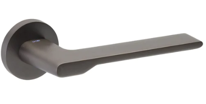 Groel Special 247 Round Door Handle Dummy Right Handle Finish Available In 3 Colours :  Brushed Satin Chrome ,IX Graphite (Bronze)  & Inox Tech