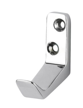 Drake & Wrigley 1664 Robe Hook In 4 Colours : Chrome Plate ,Florentine Bronze ,Brass Plated ,Satin Chrome Plate
