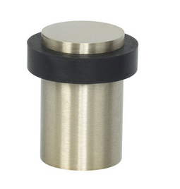MILES NELSON DOOR STOP 38 x 60MM & 38 x 90MM ROUND IN 2 COLOURS : SATIN GRAPHITE ,SATIN NICKEL ,