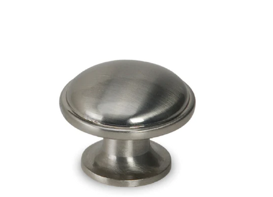 ELITE ENZO KNOB 35MM HEIGHT : 28mm x WIDTH : 35mm - BRUSHED NICKEL