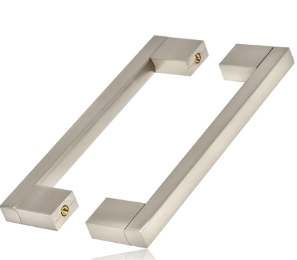 Mardeco 4035 Locarno Pull Handle Back to Back Handle 160mm Finish Black ,Brushed Nickel & Satin Chrome