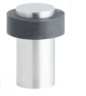 MILES NELSON DOOR STOP 30MM x 40MM & 30MM x 65 FLOOR MOUNT STAINLESS STEEL