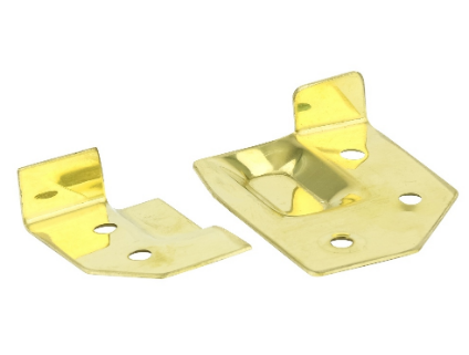 Drake & Wrigley 4515 Window Components Bottom Guide Cover Plates In 4 Colours : Florentine Bronze ,Nickle Bronze ,Brass Plate ,Satin Chrome