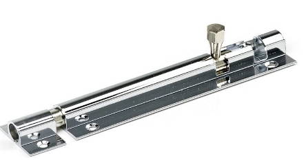 Jaeco Heavy Duty Brass Socket Bolt 32mm Wide Chrome - Length In 5 Sizes : 75mm ,100mm ,125mm ,150mm ,200mm