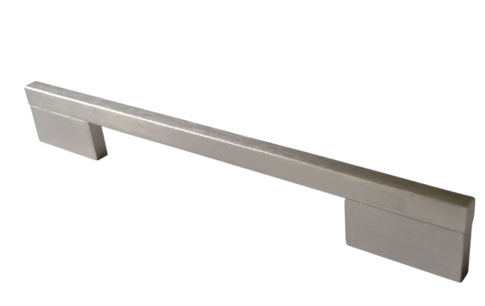 ELITE VIBE HANDLE HOLE CENTRE AVAILABLE IN 8 SIZES : 160MM ,192MM ,224MM ,256MM ,320MM ,448MM ,544MM ,672MM - BRUSHED MATT NICKEL