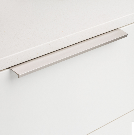 Kethy Edge Pull 40mm O/A 16mm C to C Aluminium Brushed Inox Anodised & Black Anodised & Brushed