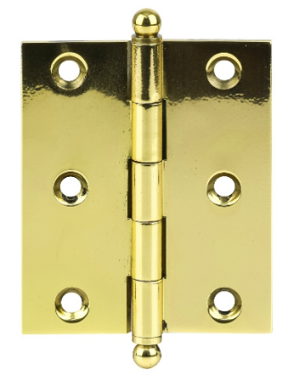 Drake & Wrigley 4506LP Butt Hinge 6 Counter Sunk Holes Loose Pin In 6 Colours : Chrome ,Florentine Bronze ,Brass ,Satin Chrome ,Satin Nickle Plate ,Stainless Steel