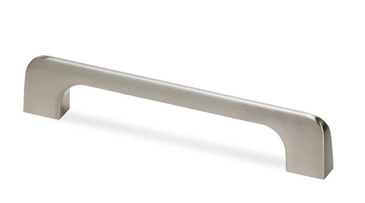 ELITE MARIO HANDLE HOLE CENTRE 128MM & 224MM - BRUSHED NICKEL