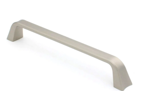 ELITE ESTELA HANDLE HOLE CENTRE 160MM ( LENGTH : 178mm x HEIGHT : 27.5mm x WIDTH : 18mm ) AVAILABLE IN 3 COLOURS : BRUSHED NICKEL MATT ,BLACK IRON ,SATIN BLACK