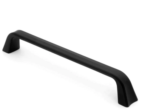 ELITE ESTELA HANDLE HOLE CENTRE 160MM ( LENGTH : 178mm x HEIGHT : 27.5mm x WIDTH : 18mm ) AVAILABLE IN 3 COLOURS : BRUSHED NICKEL MATT ,BLACK IRON ,SATIN BLACK