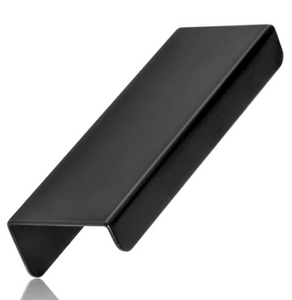 Mardeco 6010 Kitchen Cabinet Handle Overall Size : 100mm Finish Available In 3 Colours : Black ,Stainless Steel ,White
