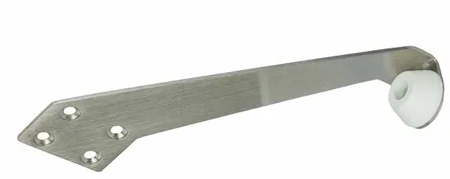 MILES NELSON DOOR STOP WITH RUBBER LEFT & RIGHT 304 STAINLESS STEEL