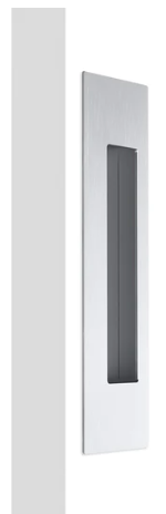 Mardeco 8003 M-Series Off -Set Flush Pull 190mm Right Handed - Available In 7 Colours : Black ,Bronze ,Brushed Nickel ,Brushed Satin Chrome ,Polished Chrome ,Satin Brass ,Satin Chrome