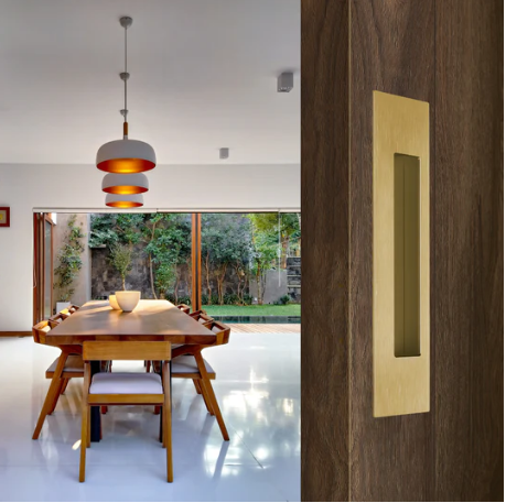 Mardeco 8003 M-Series Off -Set Flush Pull 190mm Right Handed - Available In 7 Colours : Black ,Bronze ,Brushed Nickel ,Brushed Satin Chrome ,Polished Chrome ,Satin Brass ,Satin Chrome