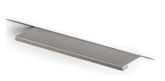 ELITE OVERLAY PULL HANDLE  HOLE CENTRE 64MM & 128MM - MATT CHROME PLATED