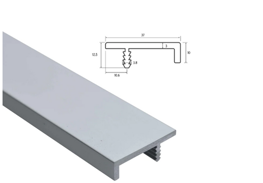 ELITE SACHI TOP MOUNT HANDLE HEIGHT : 10mm x DEPTH : 37mm - MATT CHROME
