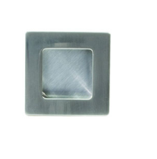 Sylvan Square Flush Pull  Large 46mm & Small 32mm - Satin Nickel Finish