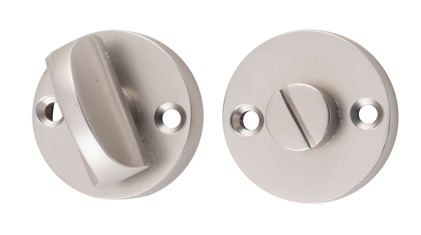 Privacy Turn Round Satin Nickel D35mm