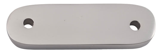 Casement Fastener Spacer Teardrop Satin Nickel H55xW16xT6mm CTC 39mm (+/-1mm)