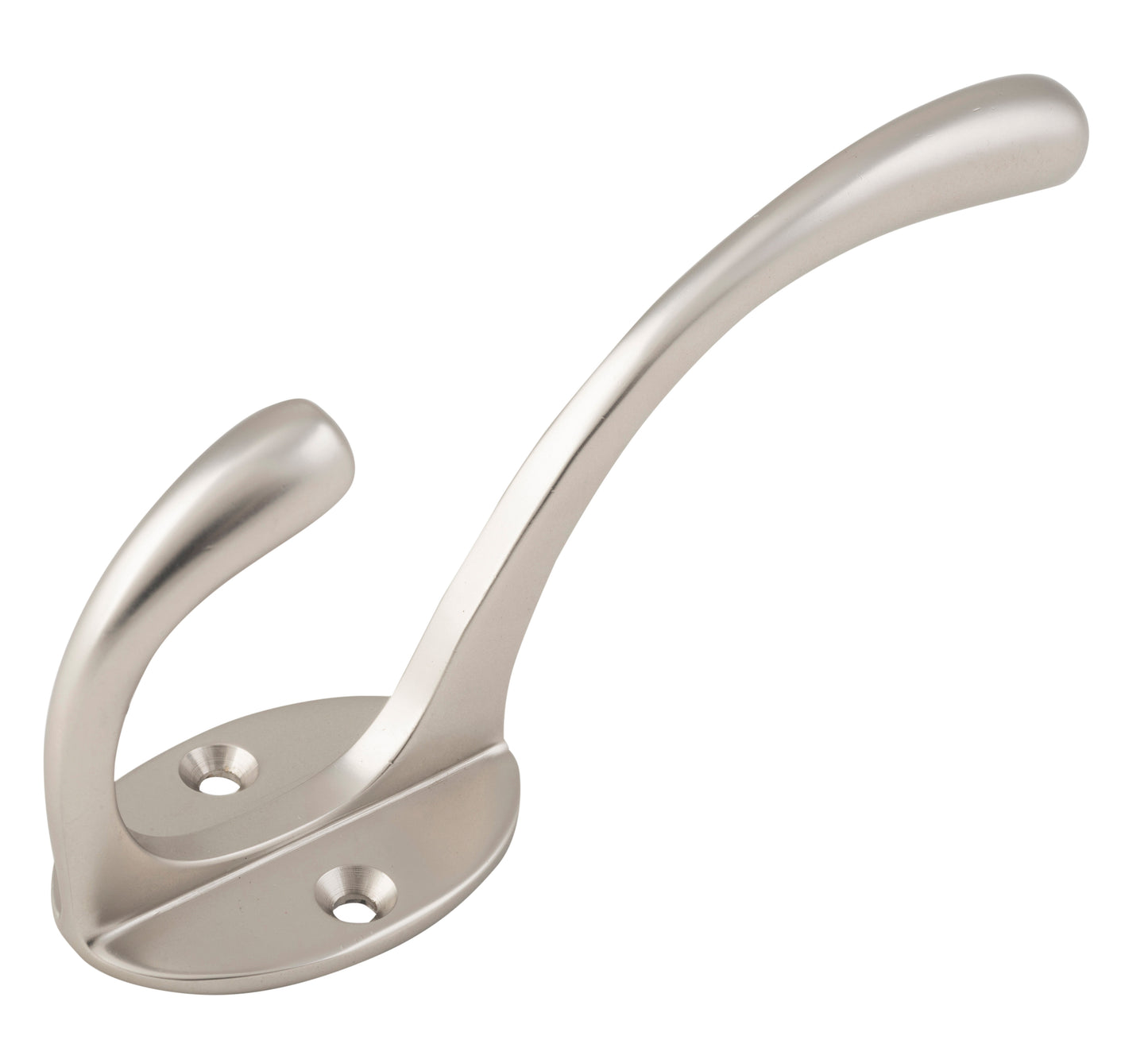 Hat & Coat Hook Victorian Satin Nickel H110xP50mm