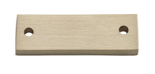 Casement Fastener Spacer Square Satin Brass H51xW16xT6mm CTC 39mm (+/-1mm)