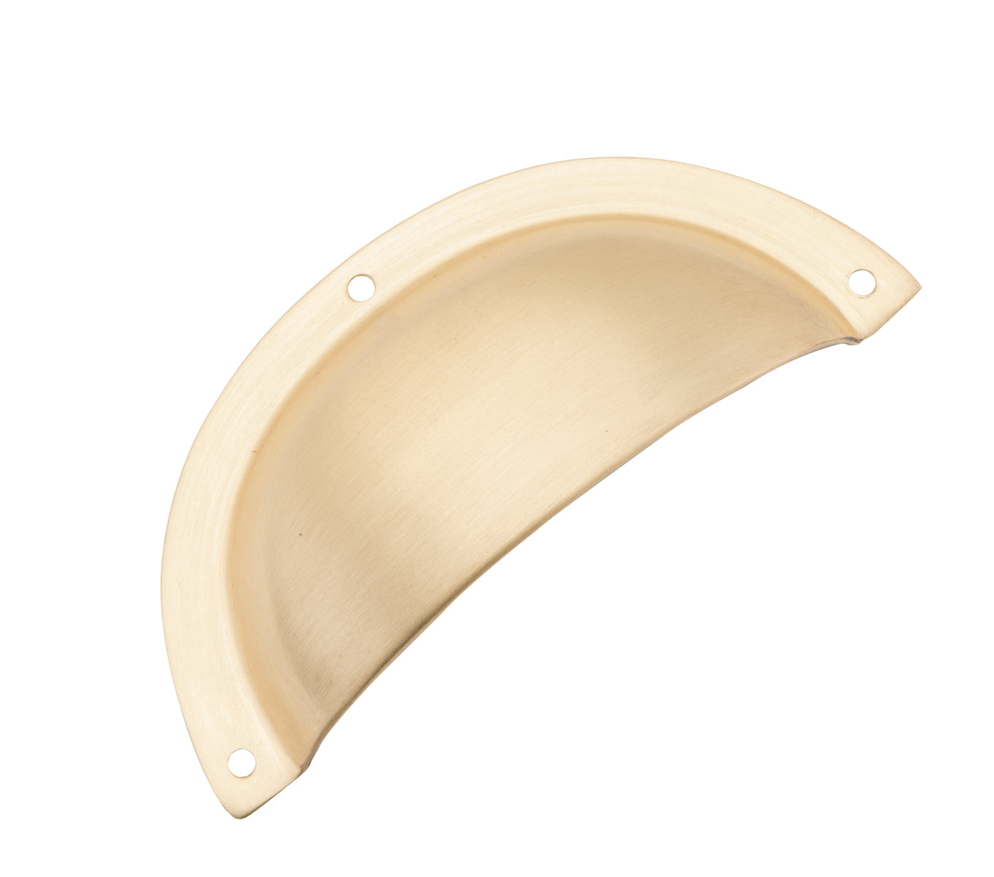 Drawer Pull Sheet Brass Classic Satin Brass H40xL97mm