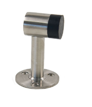 Sylvan Wall & Floor Mounted Door Stop Stainless Steel Finish