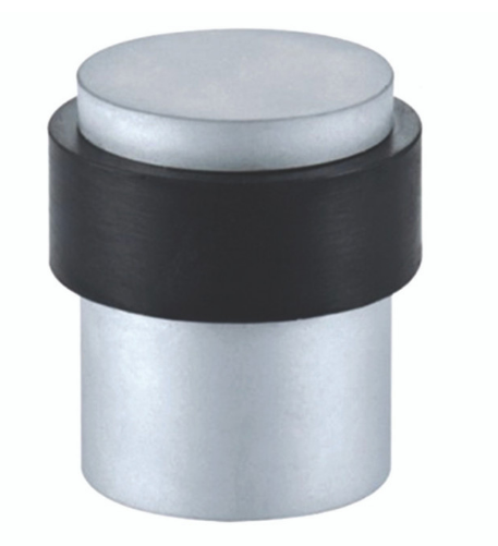 Sylvan Wall & Floor Mounted Stop 110mm ,70mm Stainless Steel ,Satin Aluminium Finish