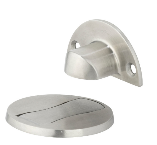 Sylvan Floor Mounted Magnetic Hold Back Stainless Steel Finish