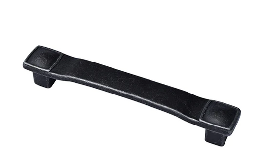 ELITE TUBA PULL HANDLE HOLE CENTRE 128MM ( LENGTH: 152mm x HEIGHT : 24mm x WIDTH : 24mm ) AVAILABLE IN 3 COLOURS : BRONZE BLACK ,BLACK IRON ,BRUSHED NICKEL MATT