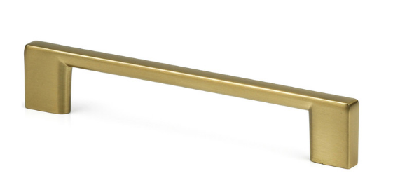 Sylvan Euro Firth Cabinet Handle Brush Brass Available In 5 Sizes : 96mm ,128mm ,160mm ,192mm ,256mm