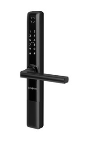 Sylvan Electronic Digital and Finger Print Lock ( no mortice included ) Black & Satin Nickle