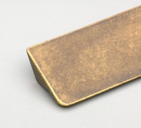 Kethy Kimera Handle 192mm Available In 5 Colours : Antique Brass Matt ,Copper Blush Matt ,Charcoal Matt ,Black Powder Coat Matt#8 ,Oxidised Tin Matt