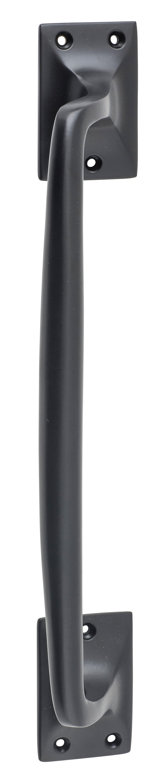 Pull Handle Classic Offset Matt Black H305xW42xP60mm
