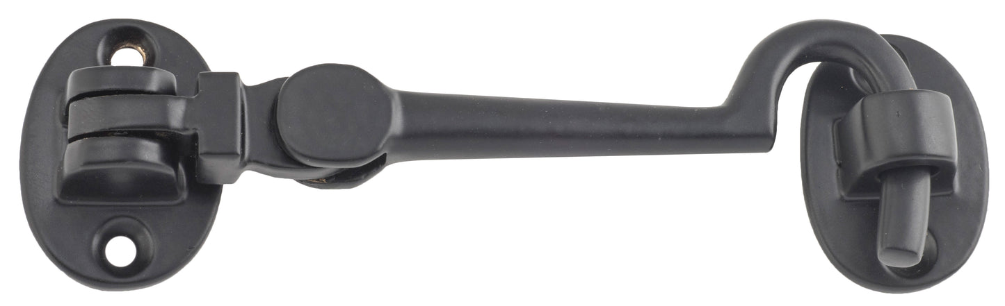 Cabin Hook Small Matt Black L100mm