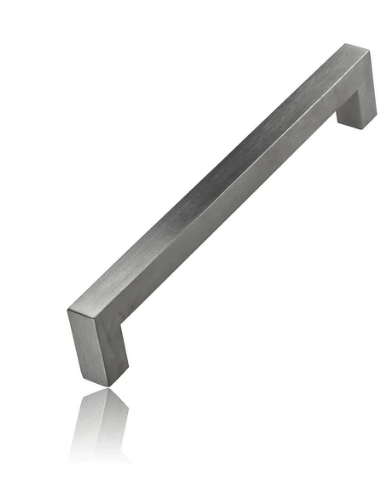 Mardeco 2006 Kitchen Cabinet Handle Width 12x12mm  Finish Stainless Steel Hollow Available In 5 Sizes : 320mm ,256mm ,192mm ,160mm ,128mm