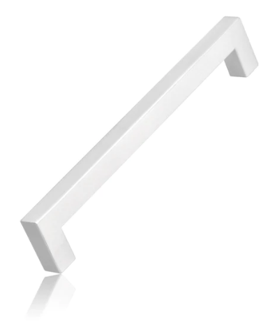 Mardeco 2006 Kitchen Cabinet Handle Width 12x12mm  Finish White Hollow Available In 5 Sizes : 320mm ,256mm ,192mm ,160mm ,128mm