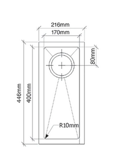 San Sink Stainless Steel AN4015 - Porto Delta Range 1.0mm