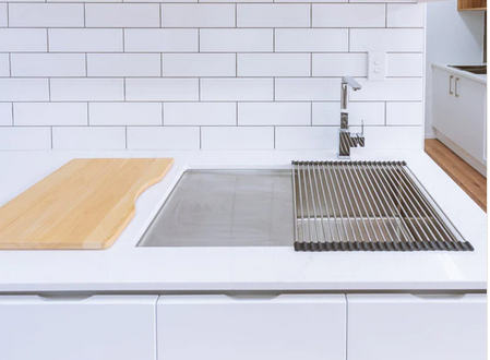 San Sink Stainless Steel AN D-T Drainer Tray Delta Range 1.0mm