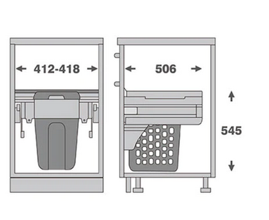 San Laundry basket Ubstor Bin