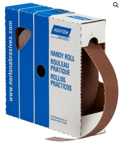 Norton Metalite Cloth Handy Rolls 50mm x 50metres K283