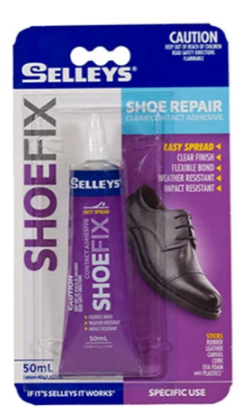 Selleys Shoe Fix 50ml - priced per unit Minimum order 6 units